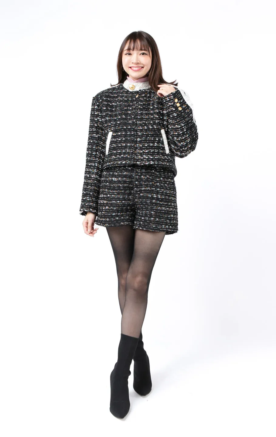【20%OFF】Candy tweed short pants/2color