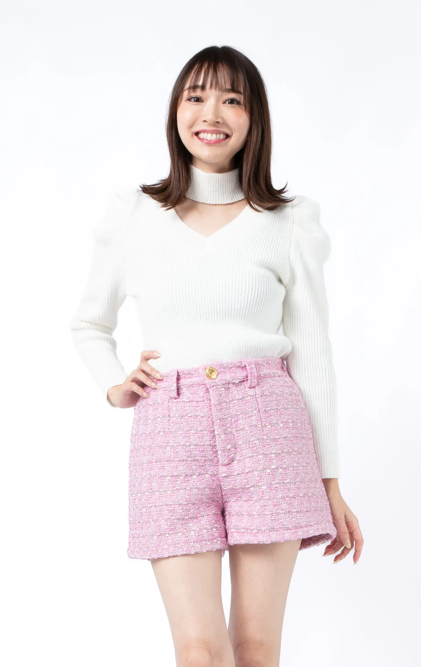 【20%OFF】Candy tweed short pants/2color