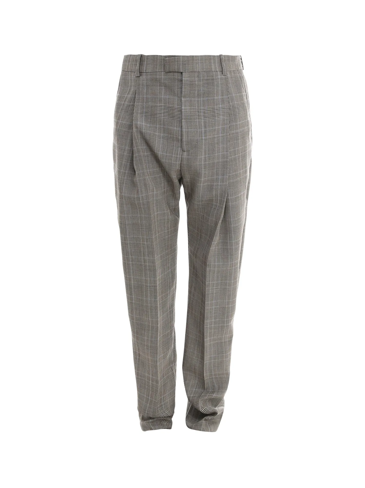 Alexander McQueen Checked Trousers