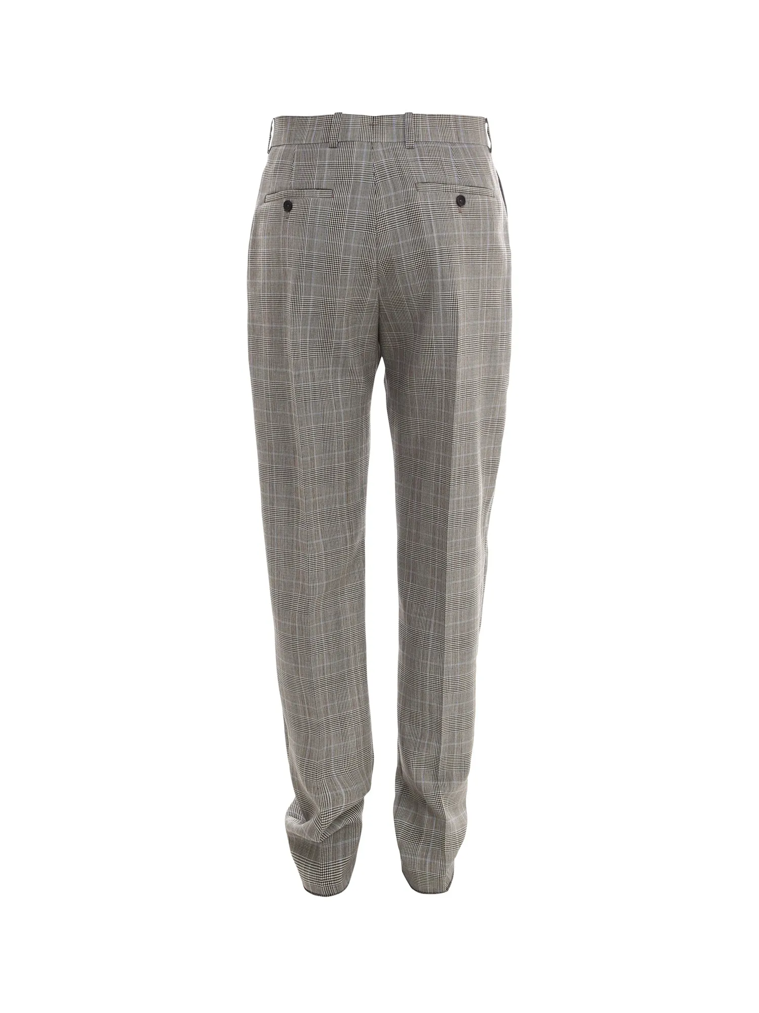 Alexander McQueen Checked Trousers