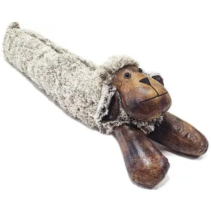 Antique Pal Draught Excluder Sheep Brown