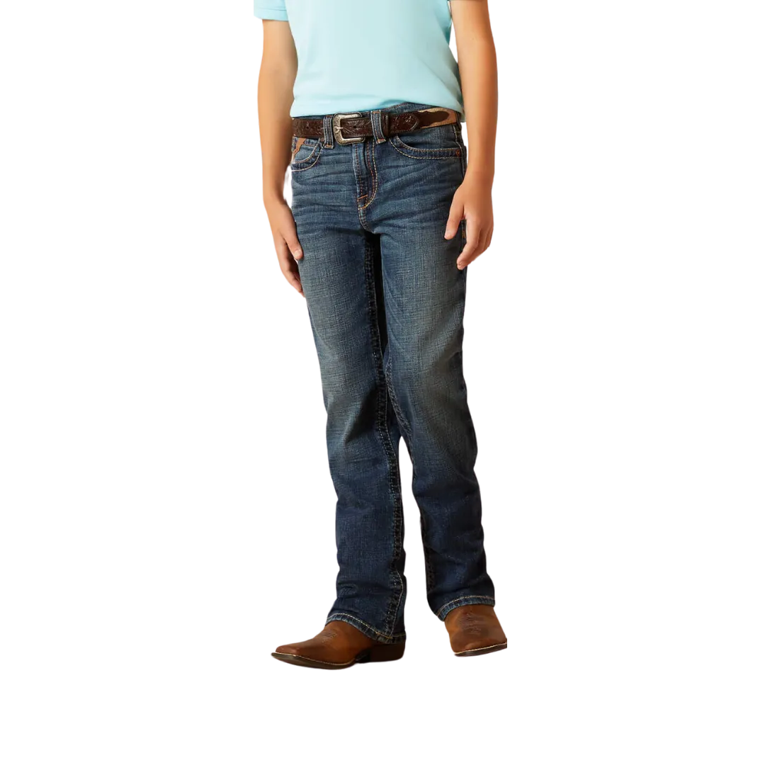 Ariat Kid's B4 Relaxed Fordham Denali Jeans
