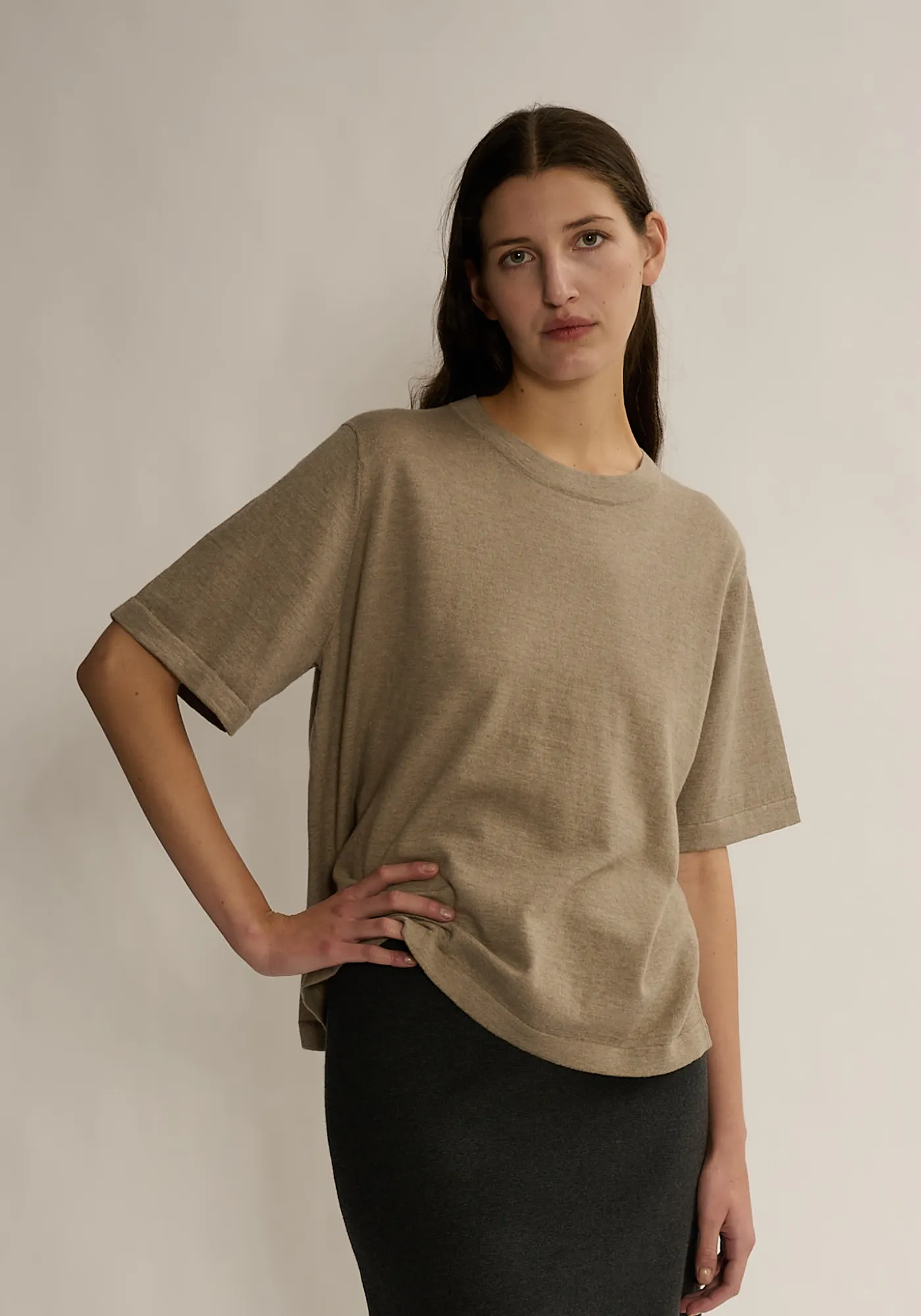 Arista Wool Cotton Top