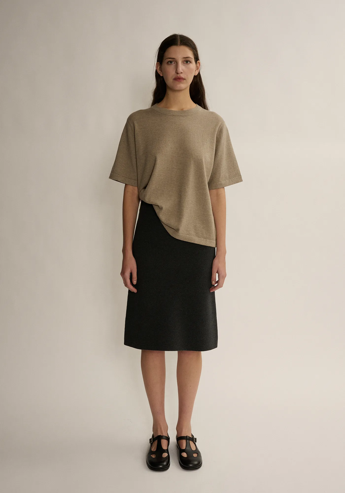 Arista Wool Cotton Top