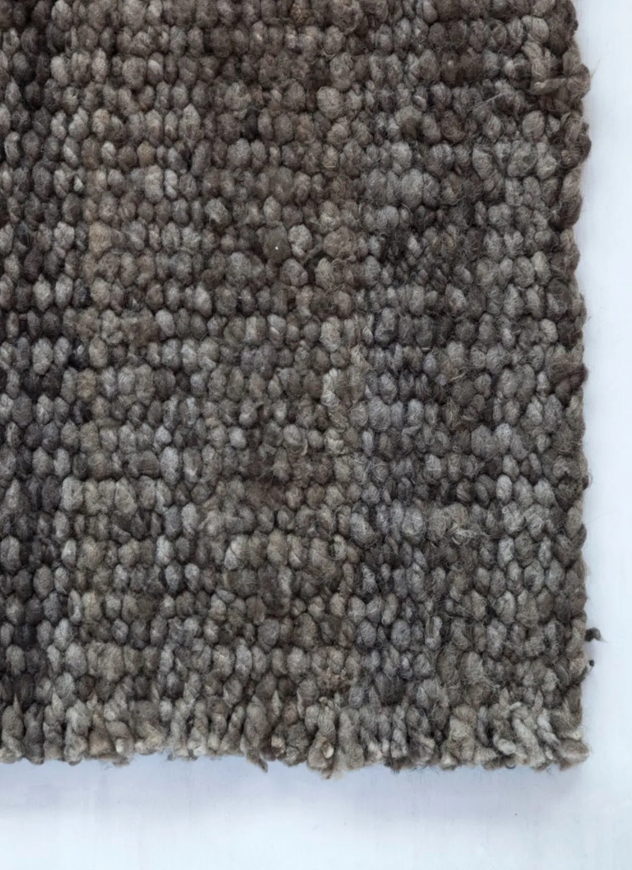 Awanay Gris Gray Wool Rug