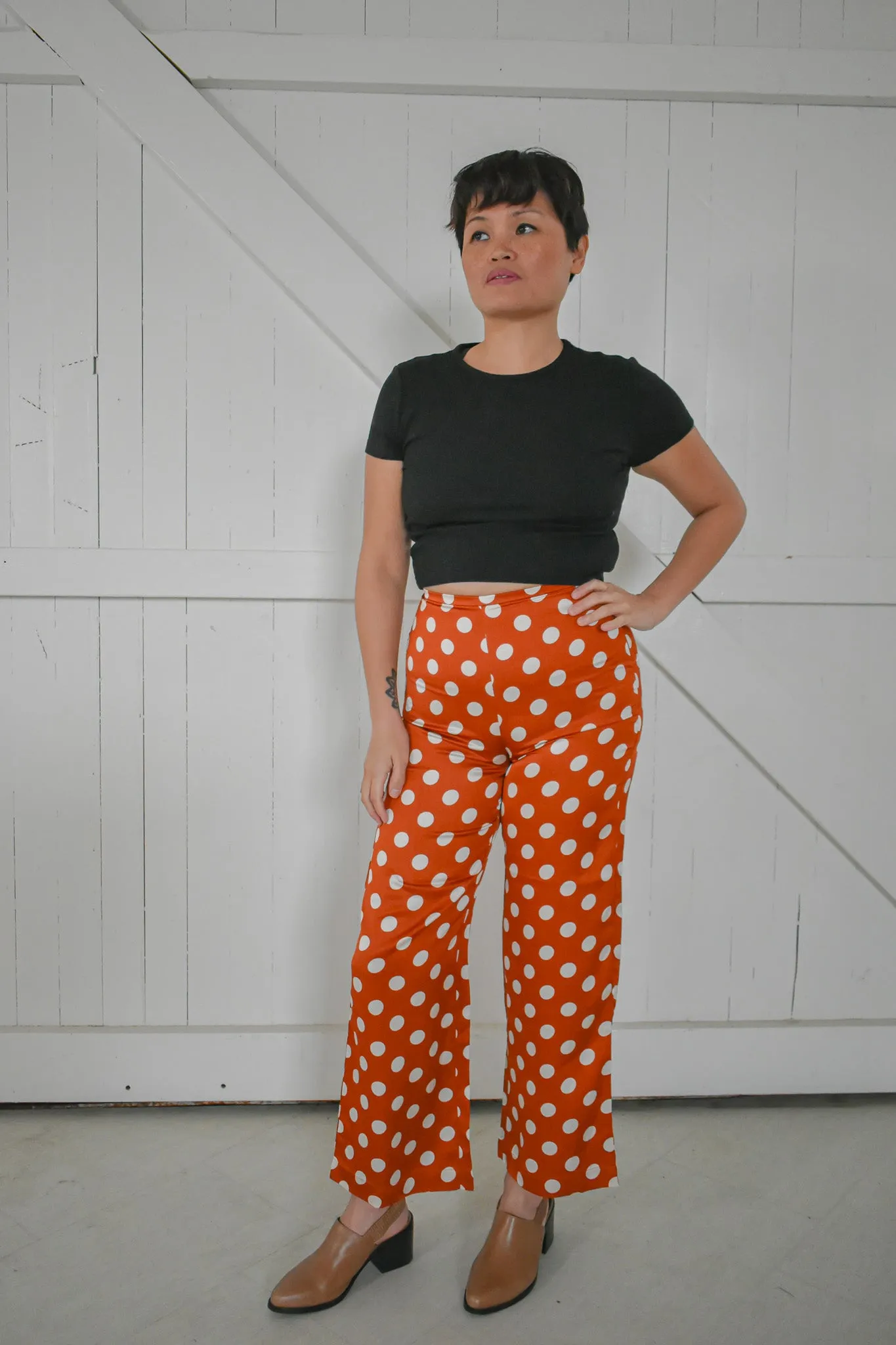 Big Dot Jacquard Pants