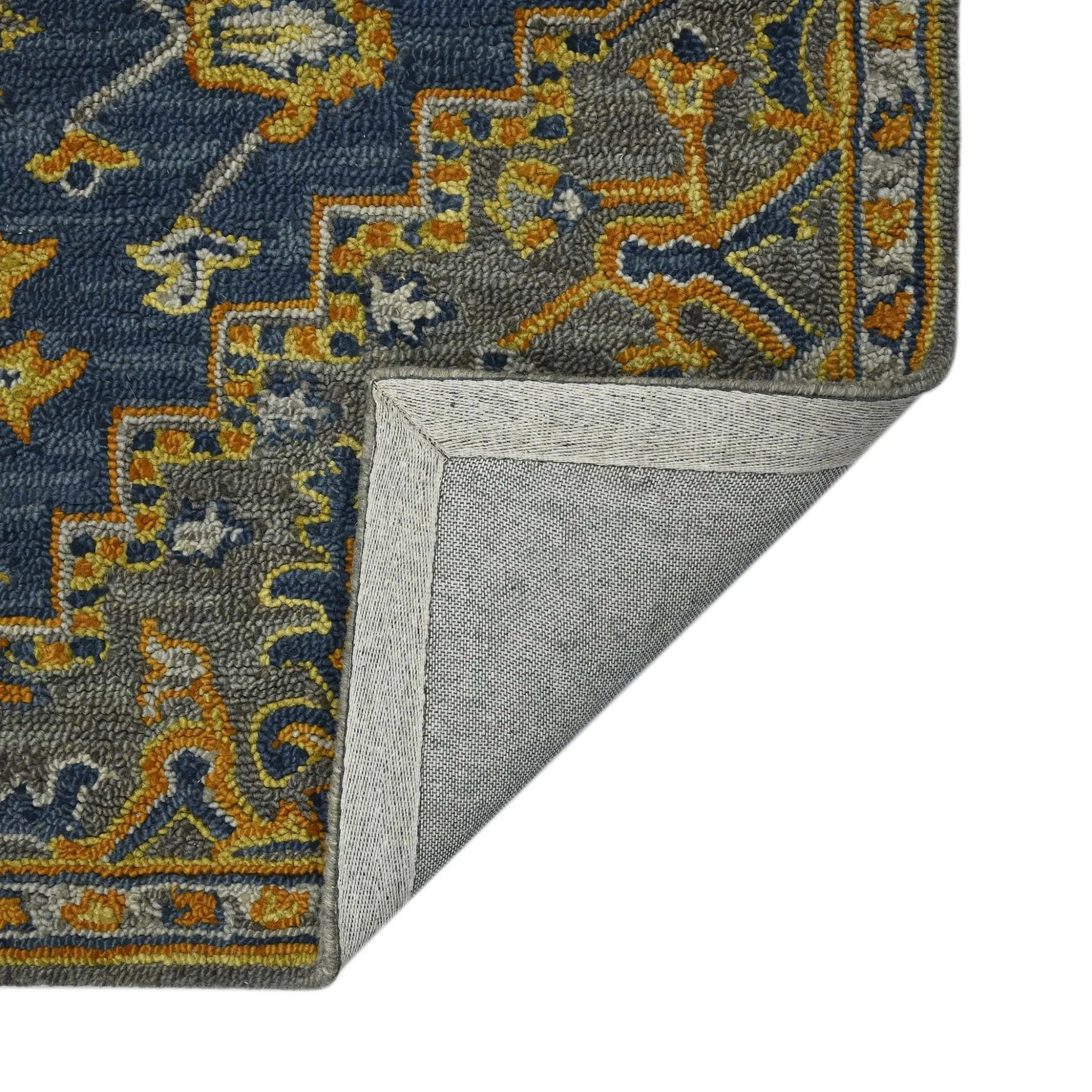 Boho BOH-6 Blue/Yellow Rug