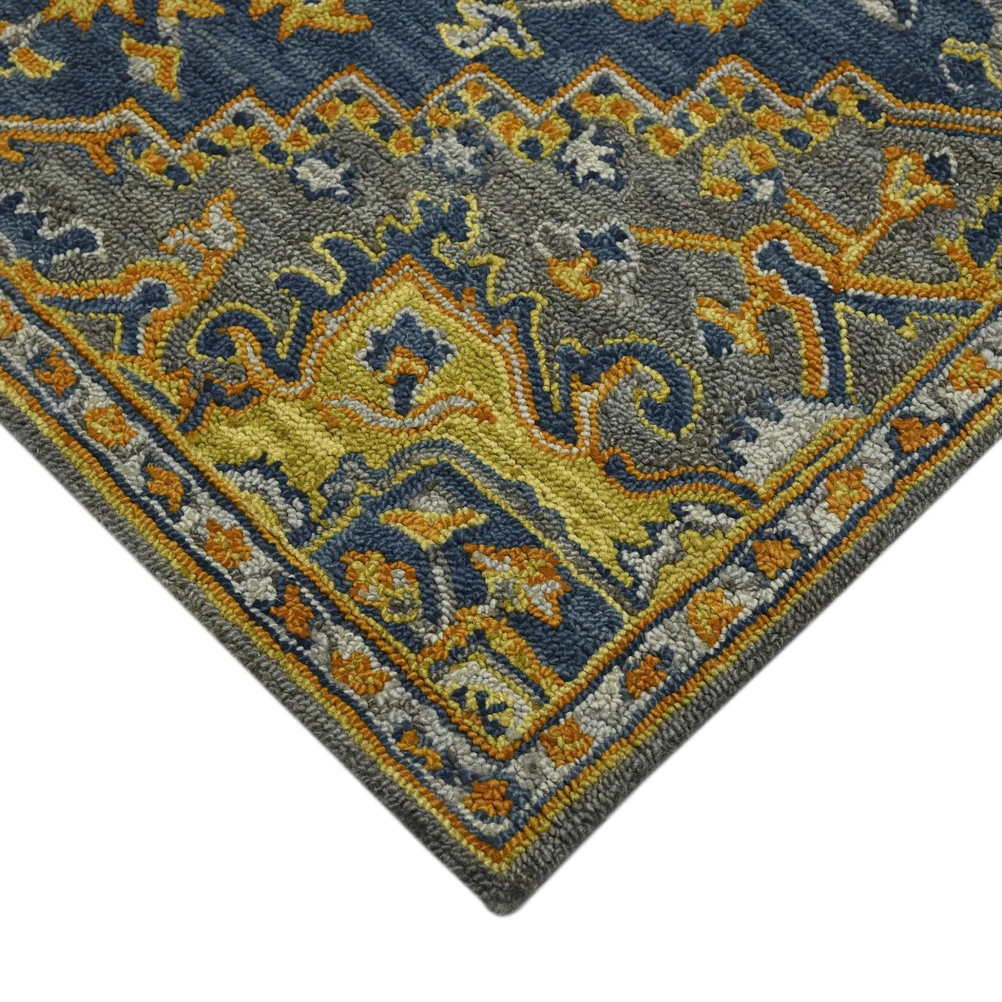 Boho BOH-6 Blue/Yellow Rug