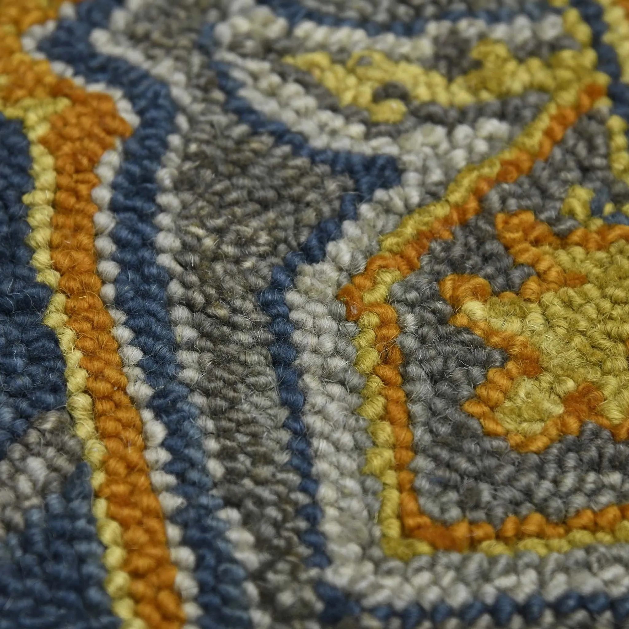 Boho BOH-6 Blue/Yellow Rug