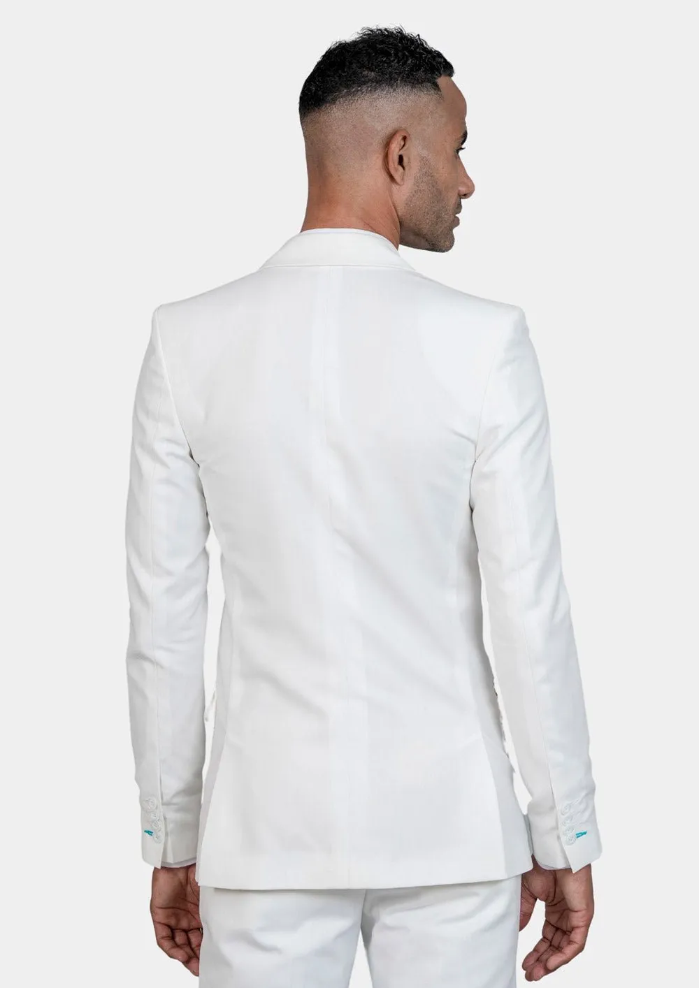 Bryant White Twill Suit