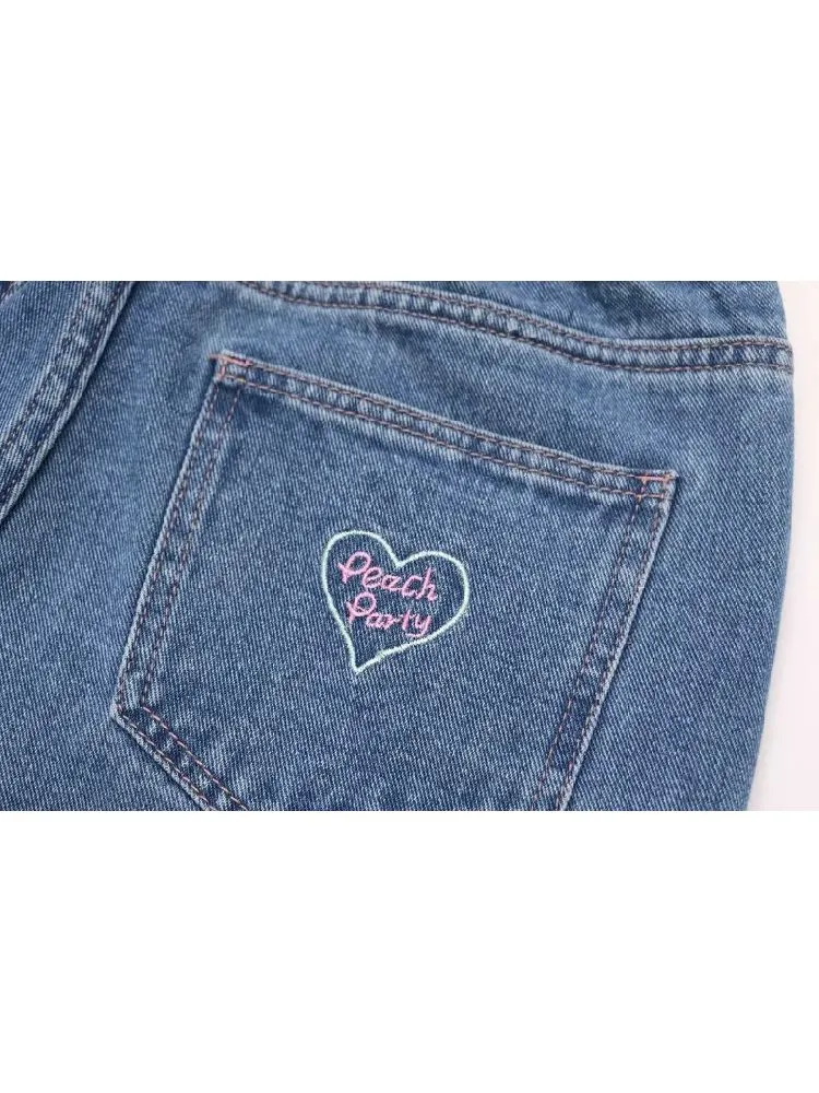 Cat embroidered pants【s0000005250】