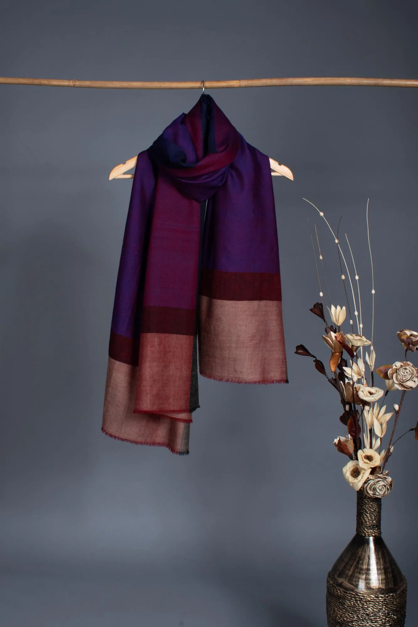 Dorukha Handwoven Pashmina Shawl - JAMSHEDPUR