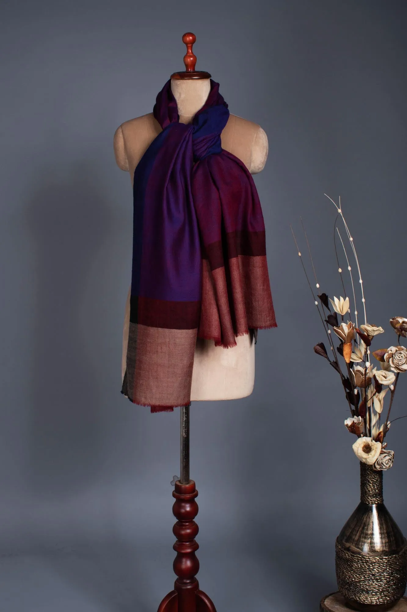 Dorukha Handwoven Pashmina Shawl - JAMSHEDPUR