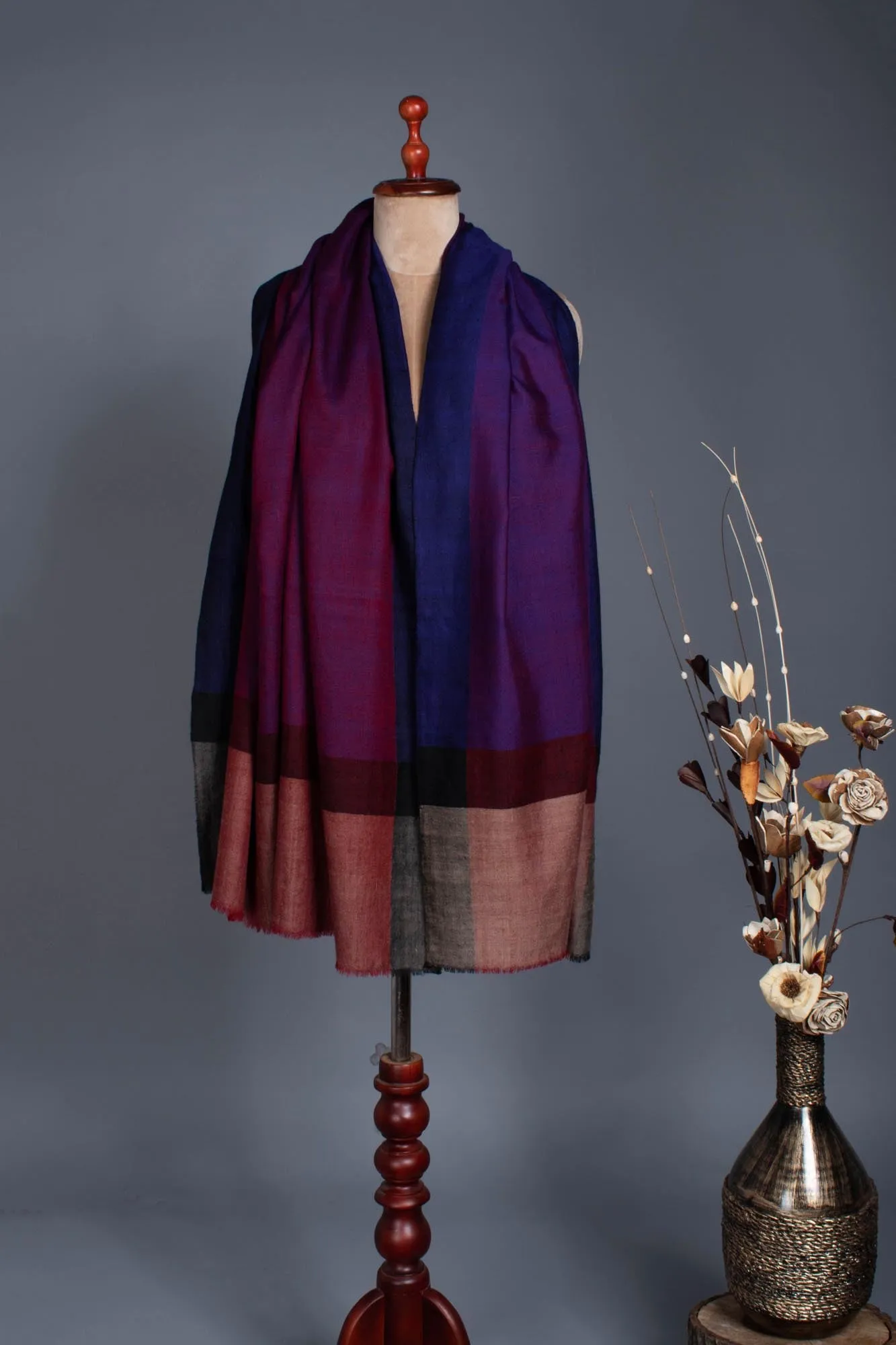 Dorukha Handwoven Pashmina Shawl - JAMSHEDPUR