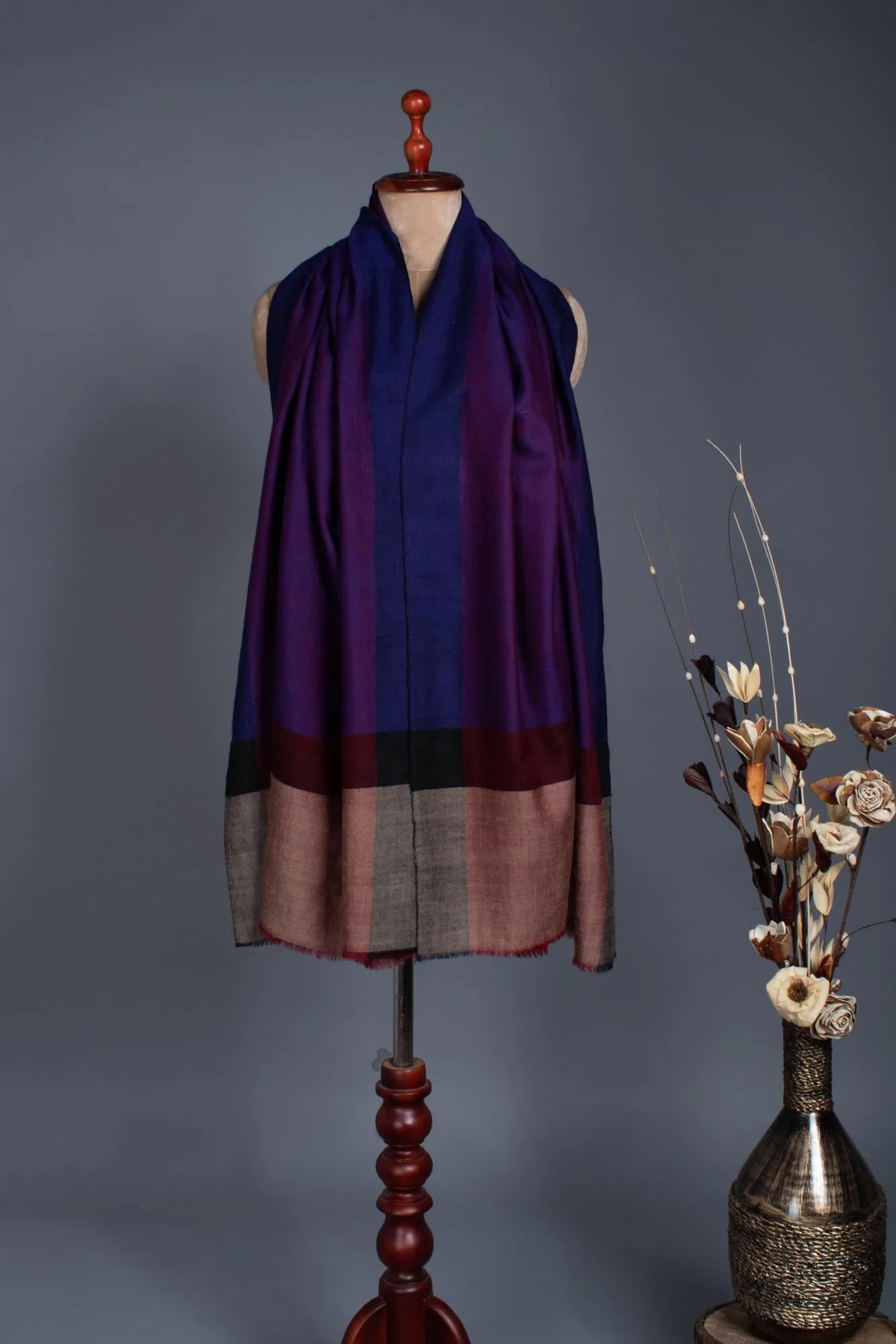 Dorukha Handwoven Pashmina Shawl - JAMSHEDPUR