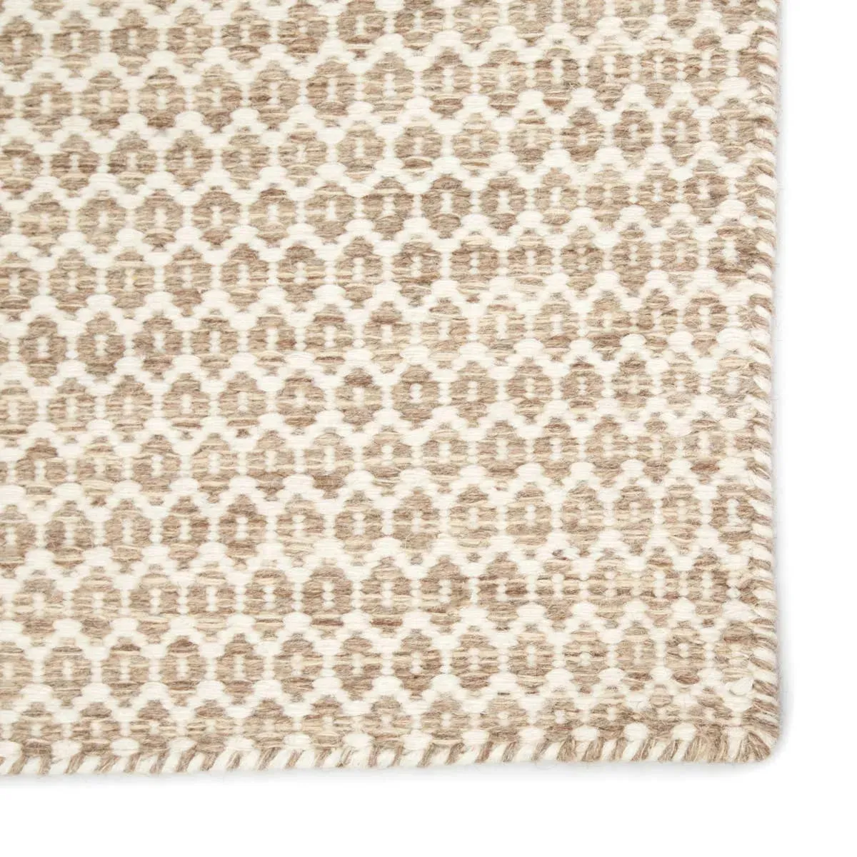 Enclave ENC04 Pompano Snow White/Nougat Rug
