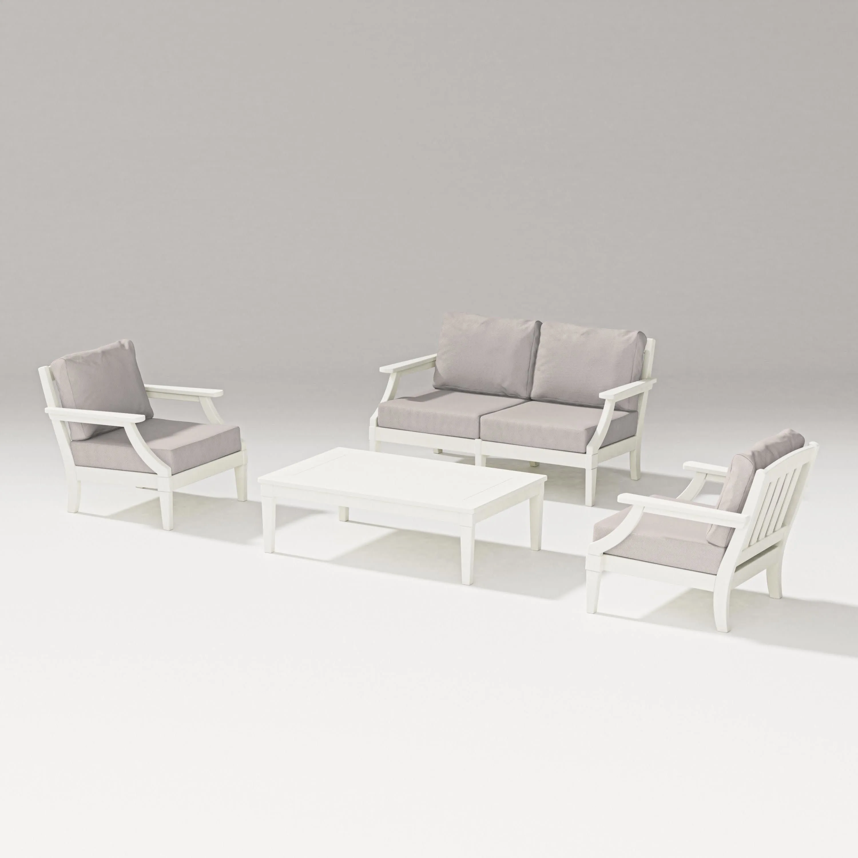 Estate Lounge 4-Piece Loveseat Set