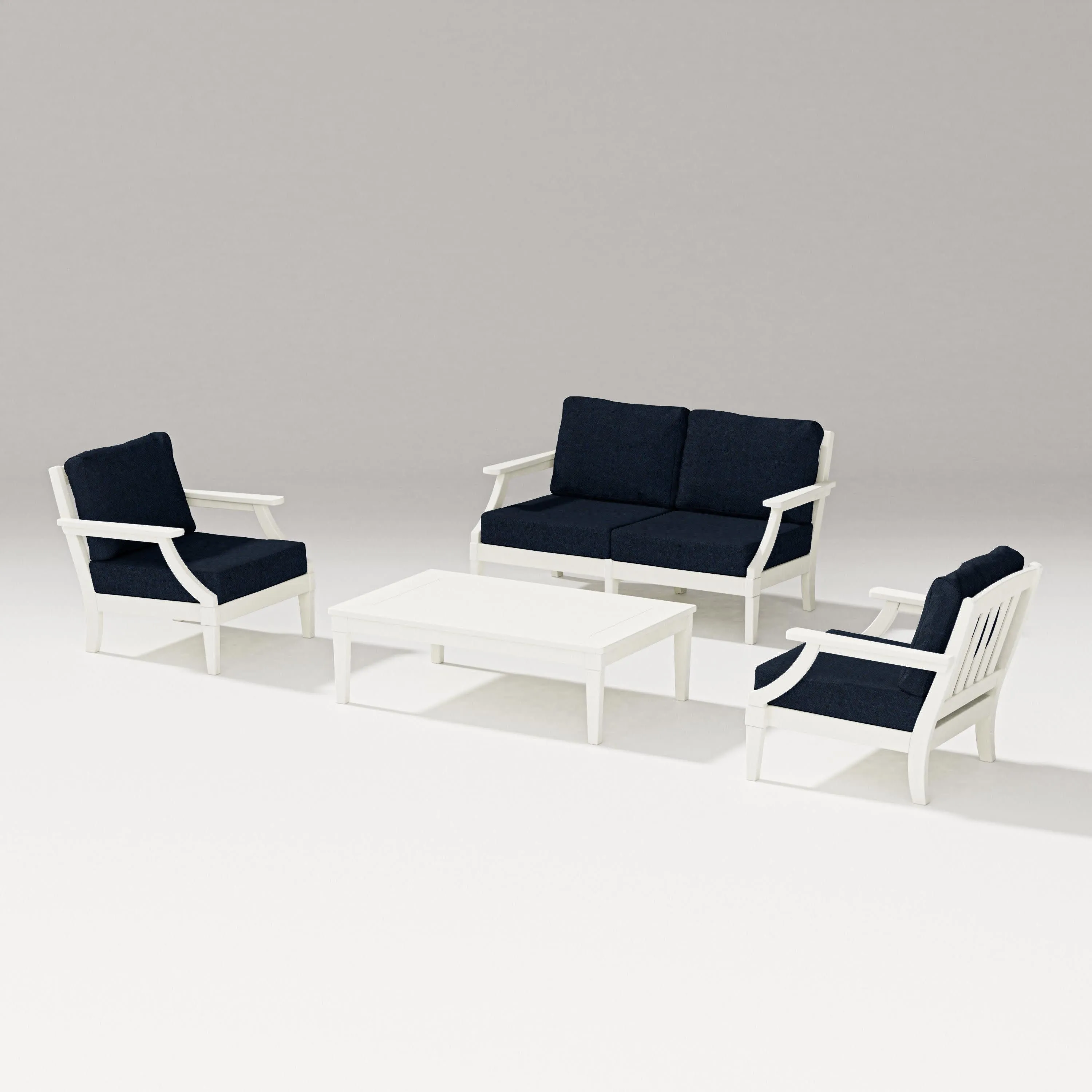 Estate Lounge 4-Piece Loveseat Set