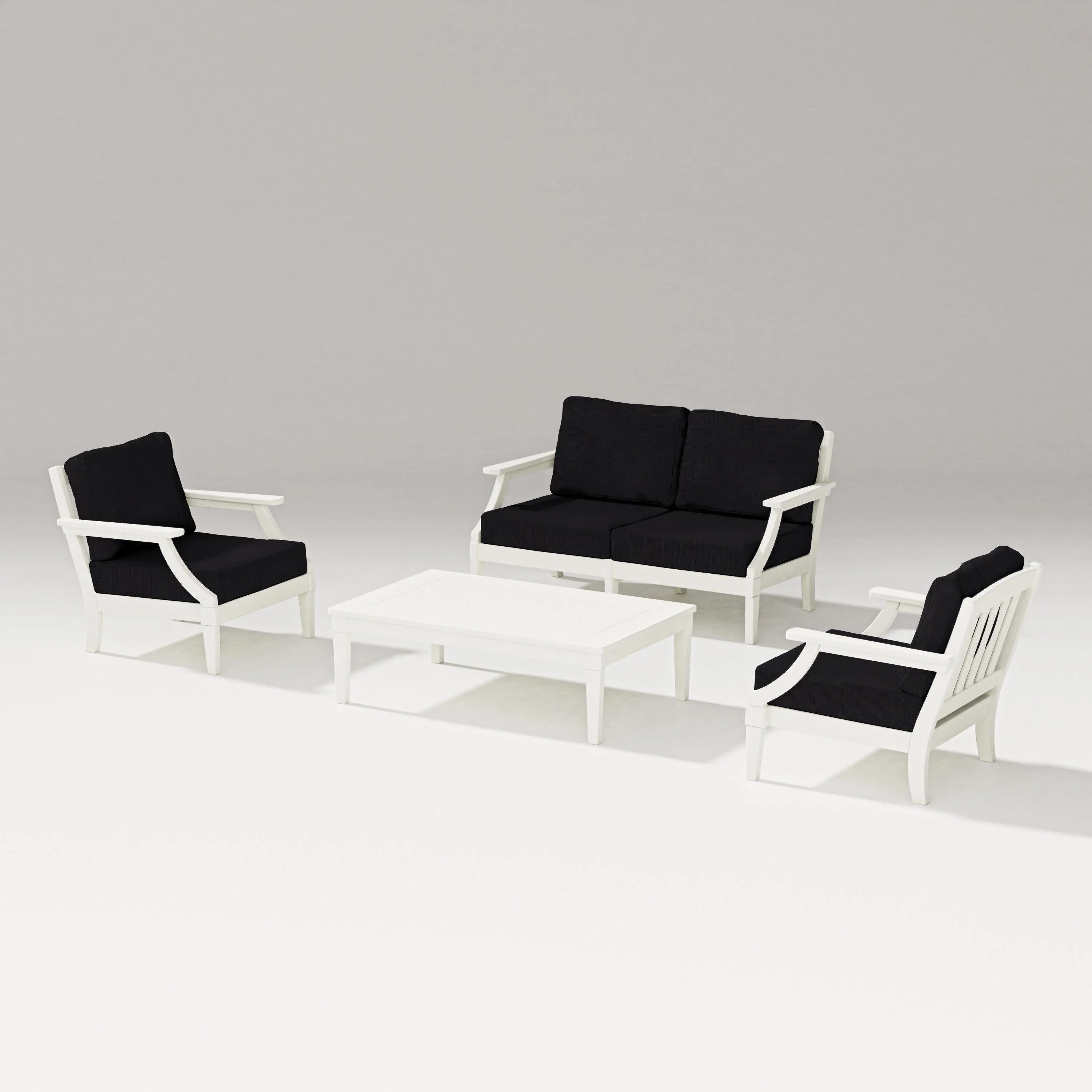 Estate Lounge 4-Piece Loveseat Set