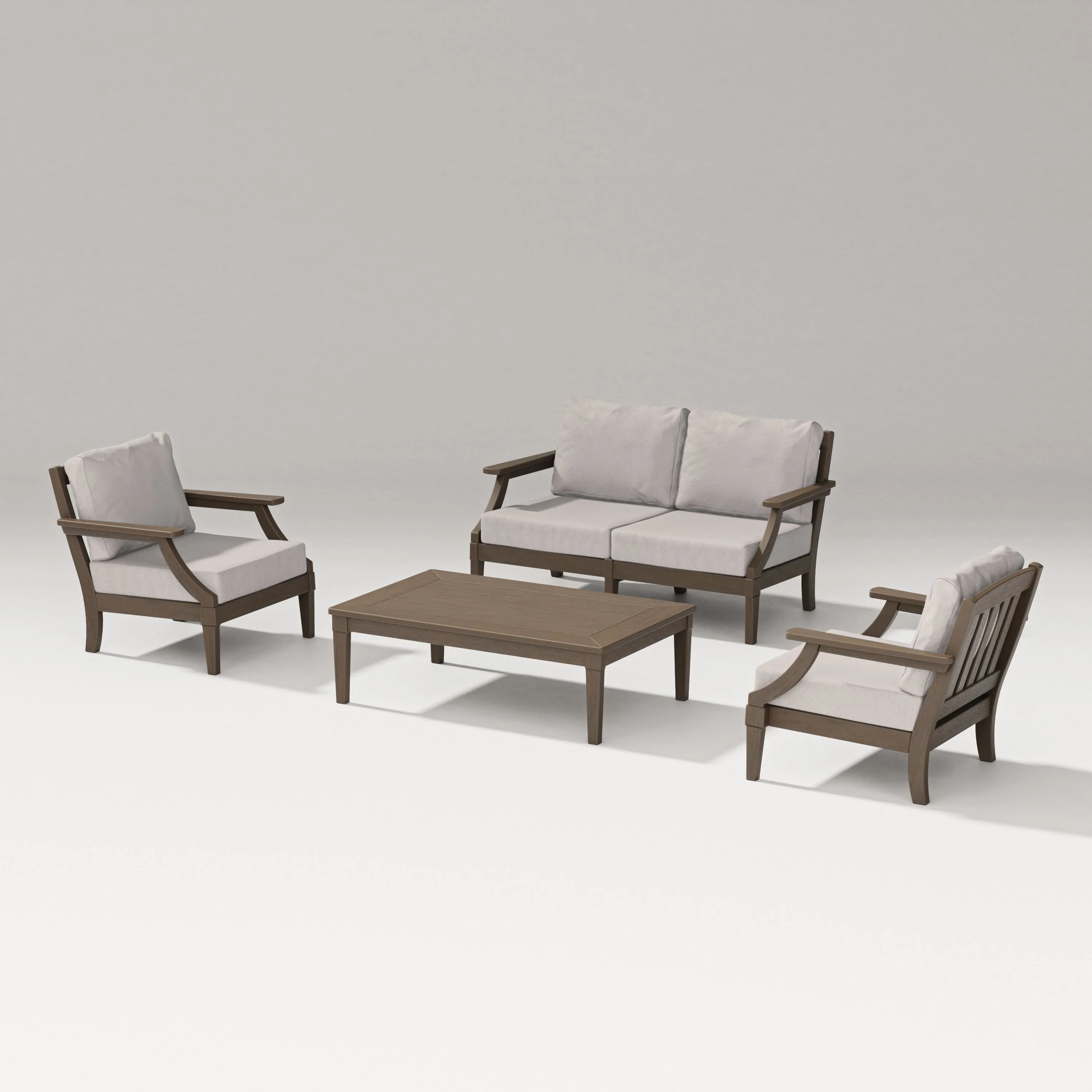 Estate Lounge 4-Piece Loveseat Set