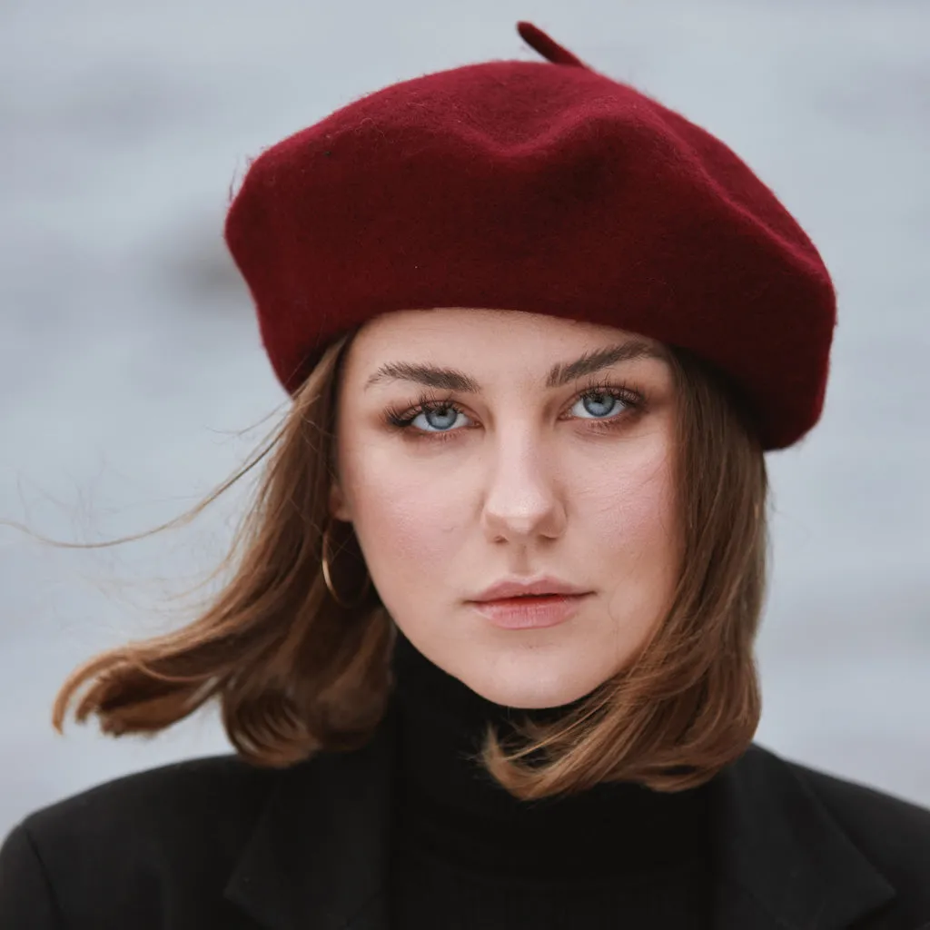 Felt Wool Beret