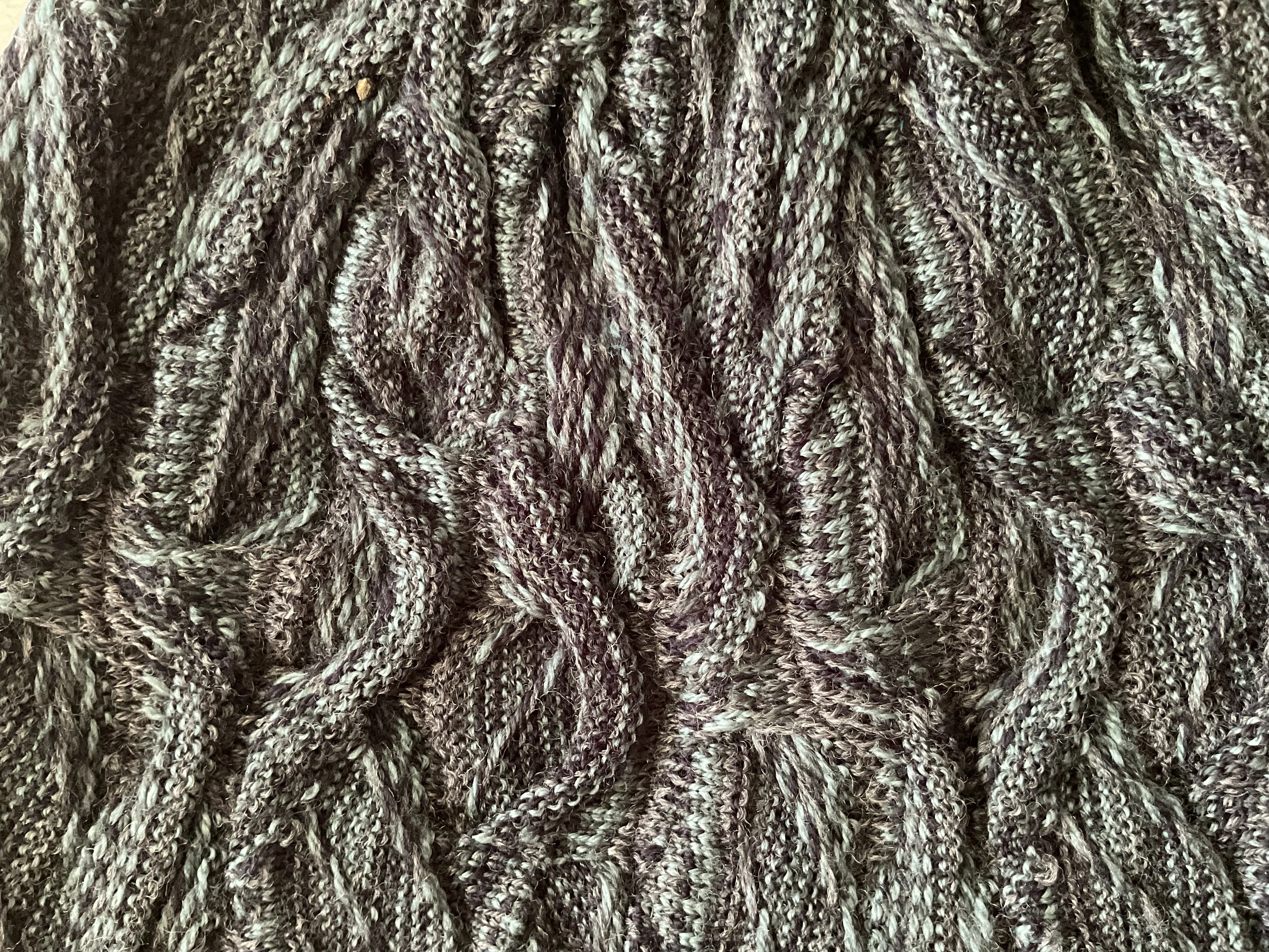 GECCU Wave Grey Marle 3D-Knitted Merino Wool Beanie - Stylish and Warm