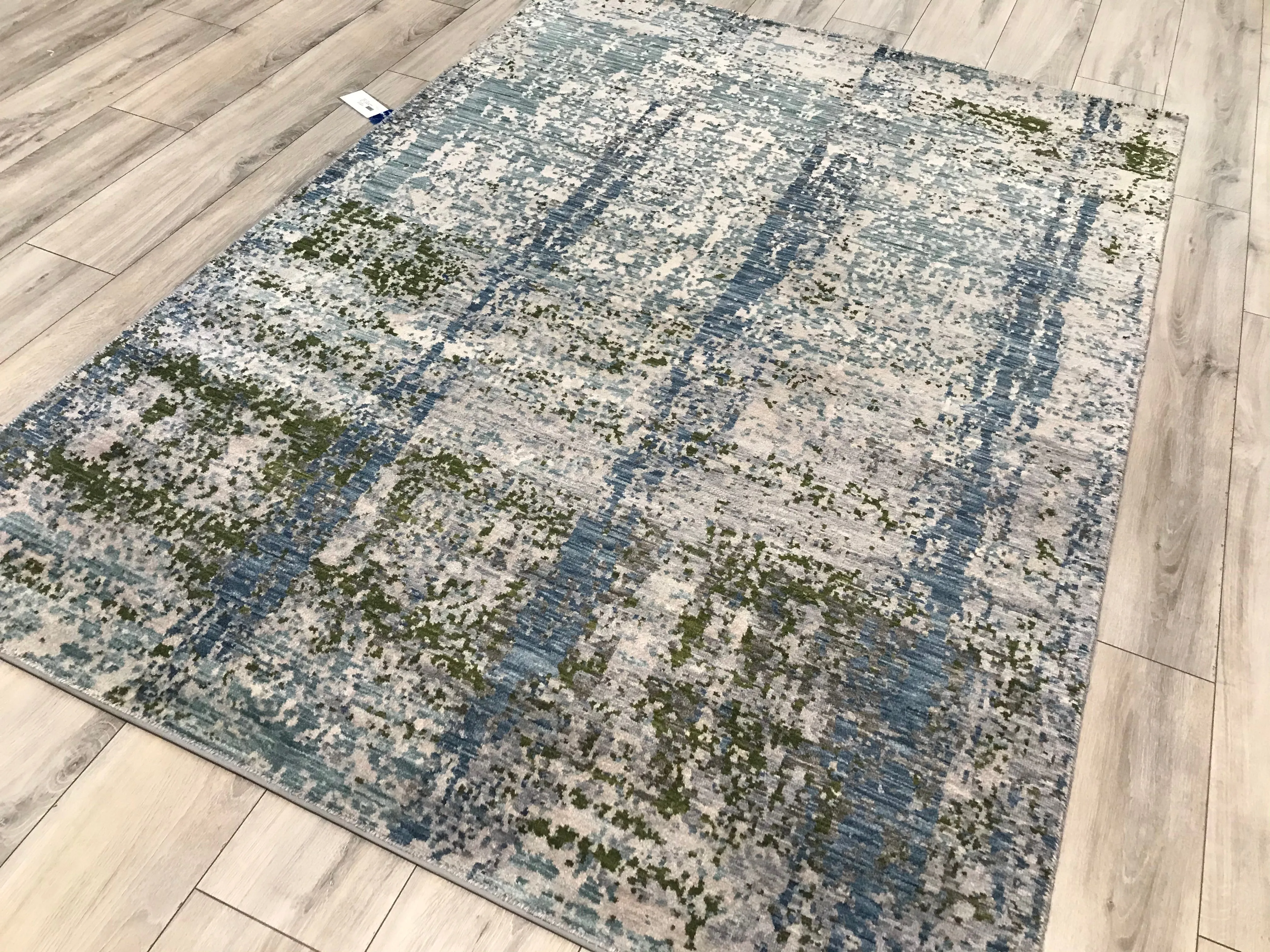 India Modern Hand Knotted Wool 5X7