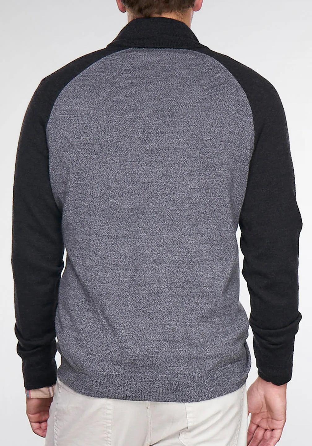 Italian Extra-Fine Merino Wool 1/4 Zip Sweater