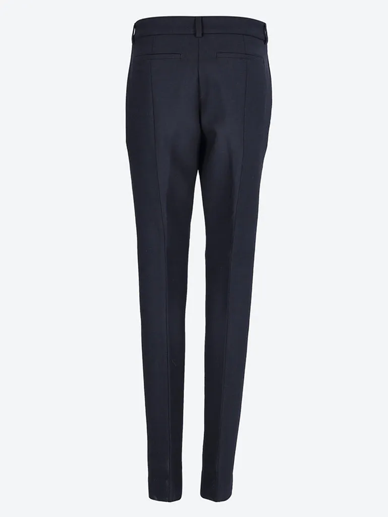 Low-waist slim pants