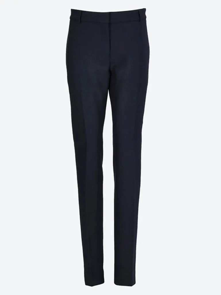 Low-waist slim pants