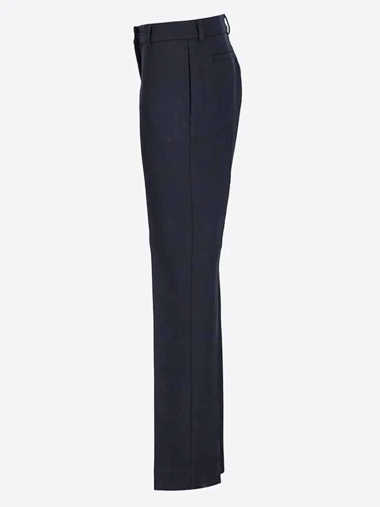 Low-waist slim pants