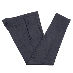 Luigi Borrelli Brushed Wool Dress Pants
