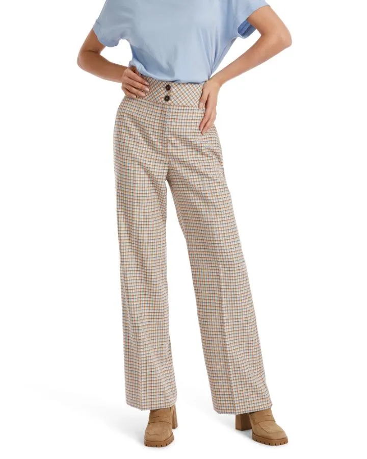 Marc Cain Waxhaw Checked Pants