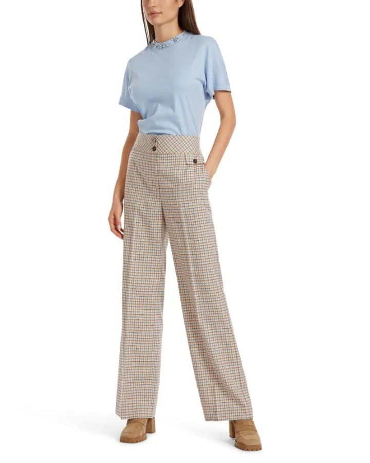 Marc Cain Waxhaw Checked Pants