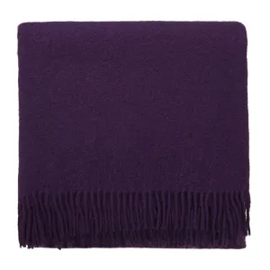 Miramar Wool Blanket [Purple]