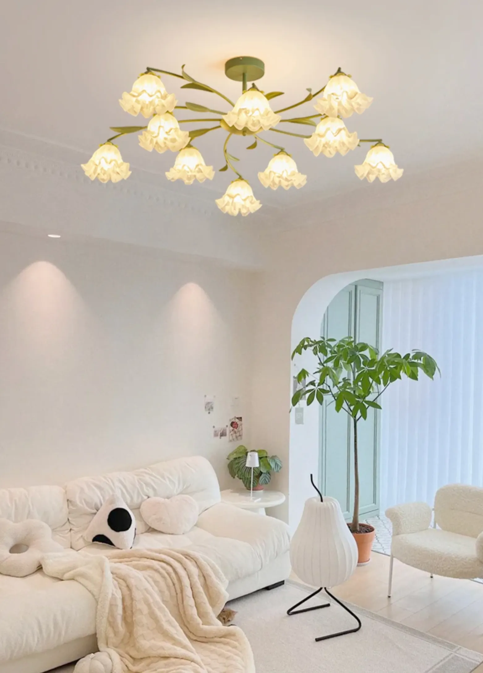 Modern Nordic Wall / Chandelier LED Branch Light
