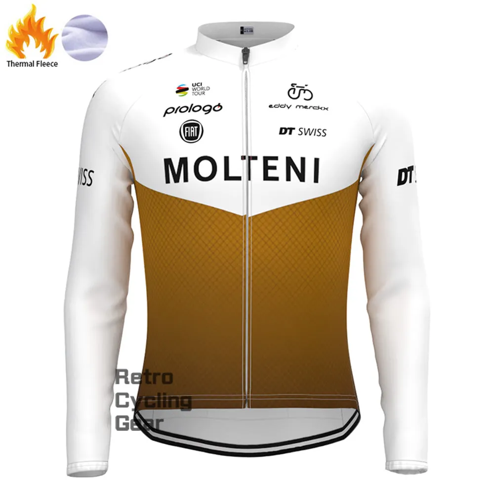 Molteni SASMIDT Fleece Retro Long Cycling Kits