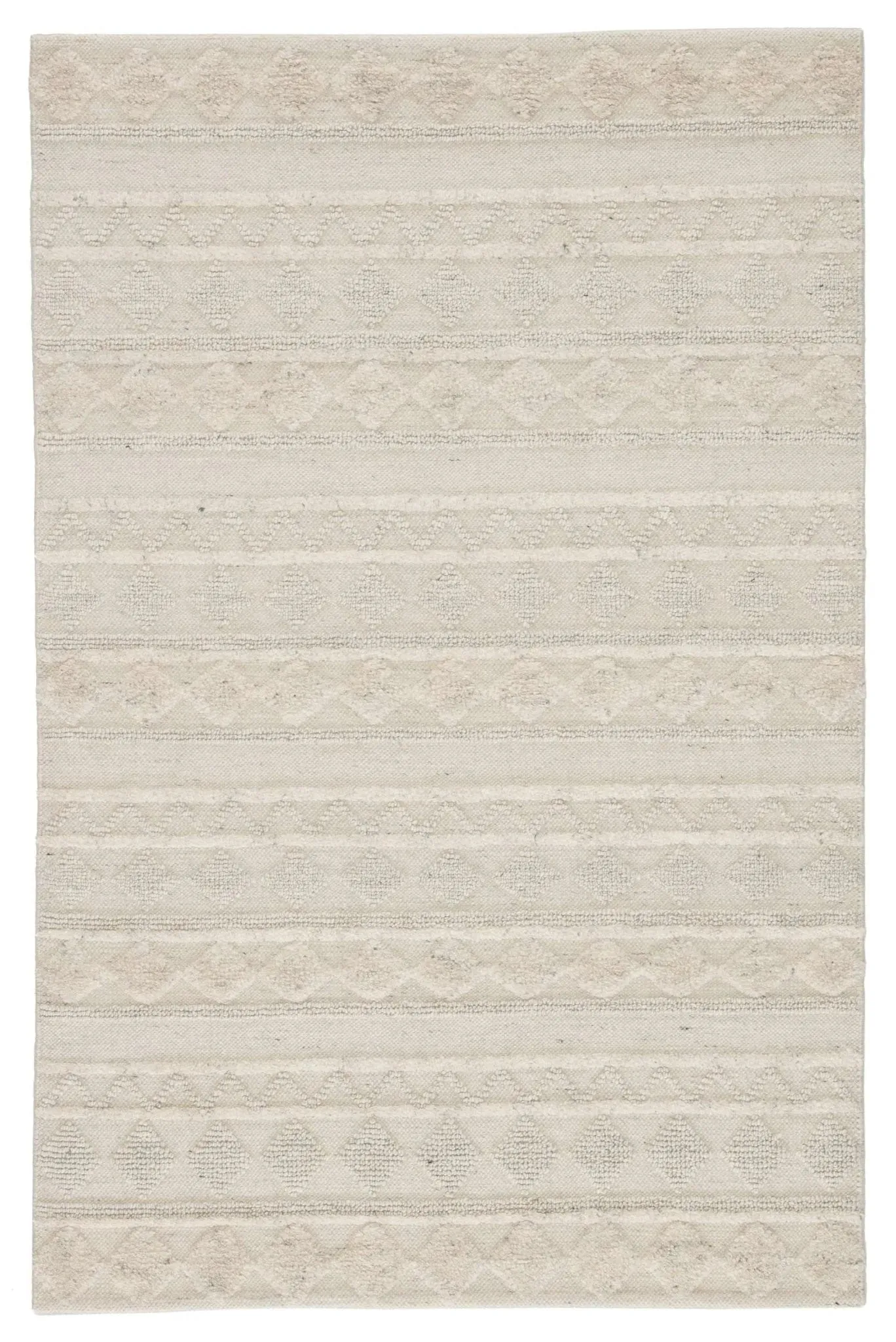 Mumbai MMB01 Ivory/Light Grey Rug