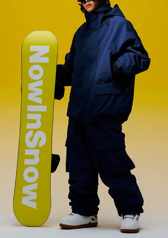 NIS Glide Trak Cargo Baggy Ski and Snowboard Pants