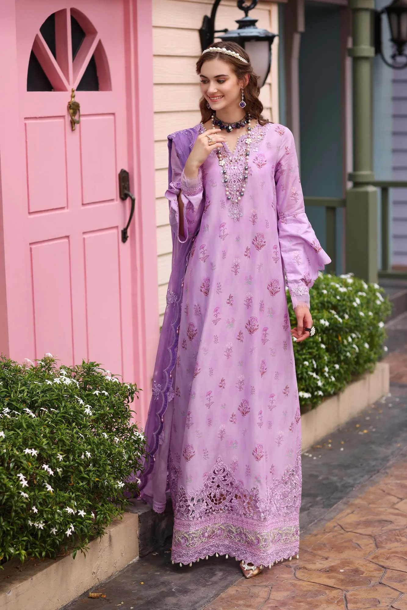 Noor by Saadia Asad Luxe PrintKari Lawn Collection – D6-A