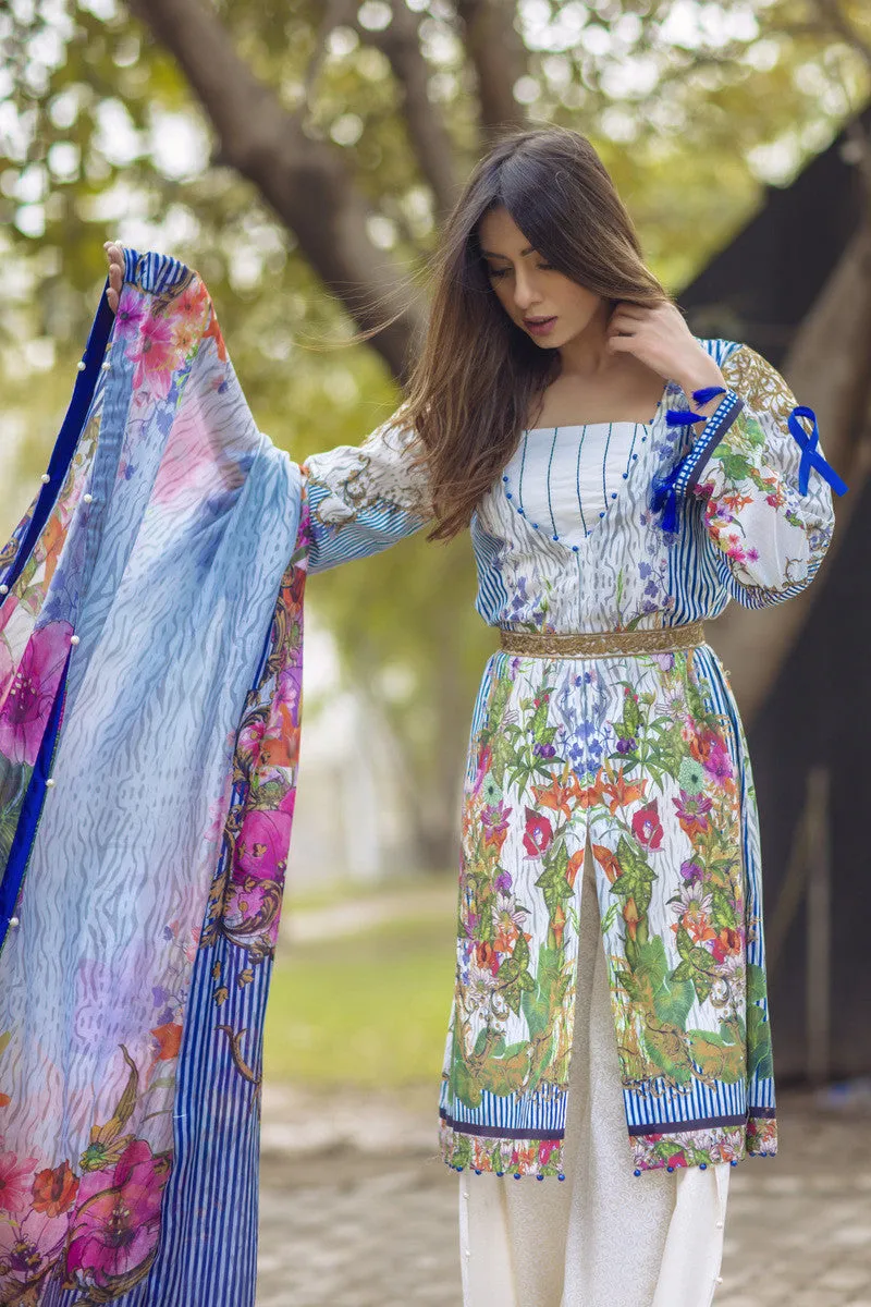 Noor by Saadia Asad - Spring/Summer Lawn Collection – Blooming Petals