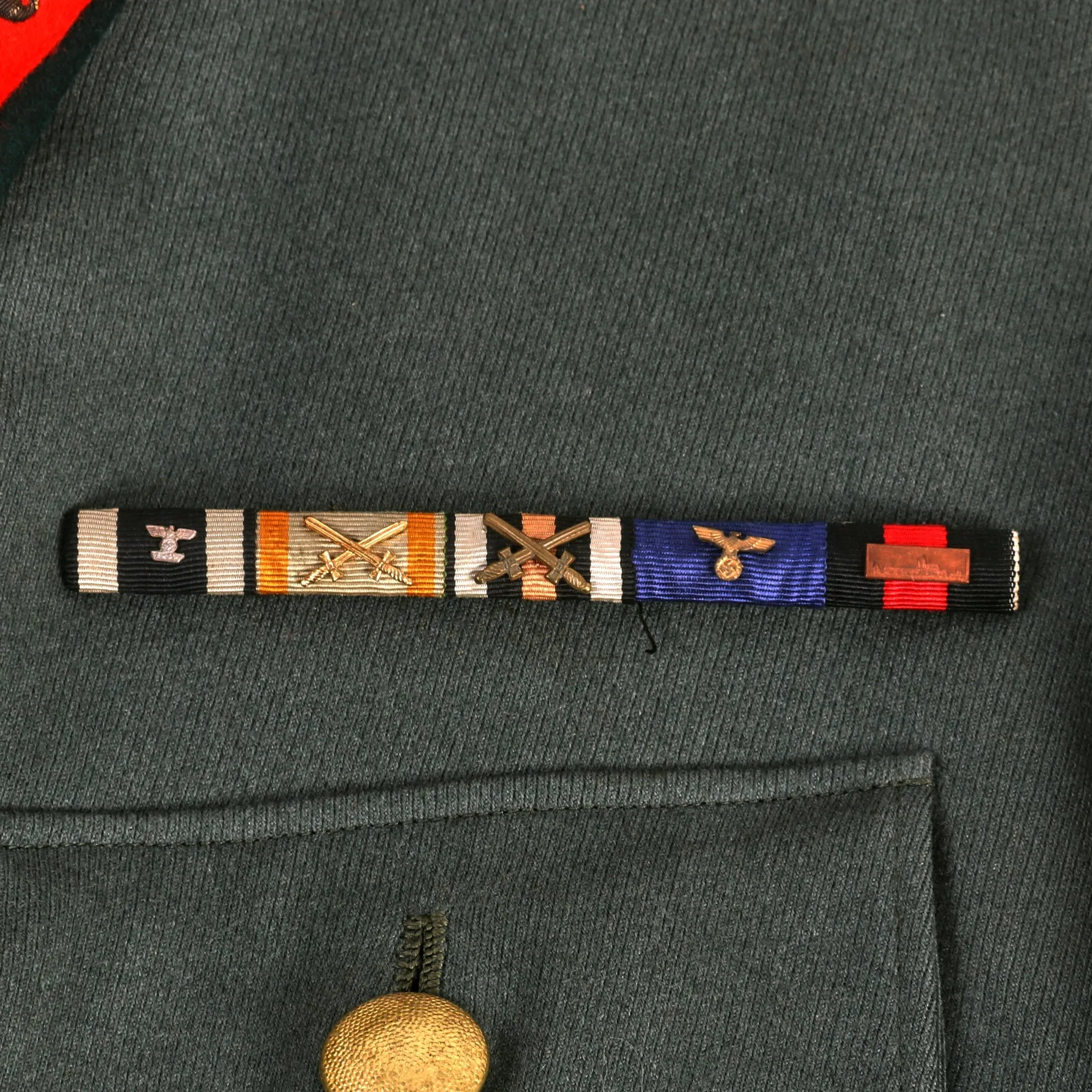 Original German WWII 20th Panzer Division and VII Panzerkorps Commander General der Panzertruppen Mortimer von Kessel Uniform Set - Formerly Part of the A.A.F. Tank Museum