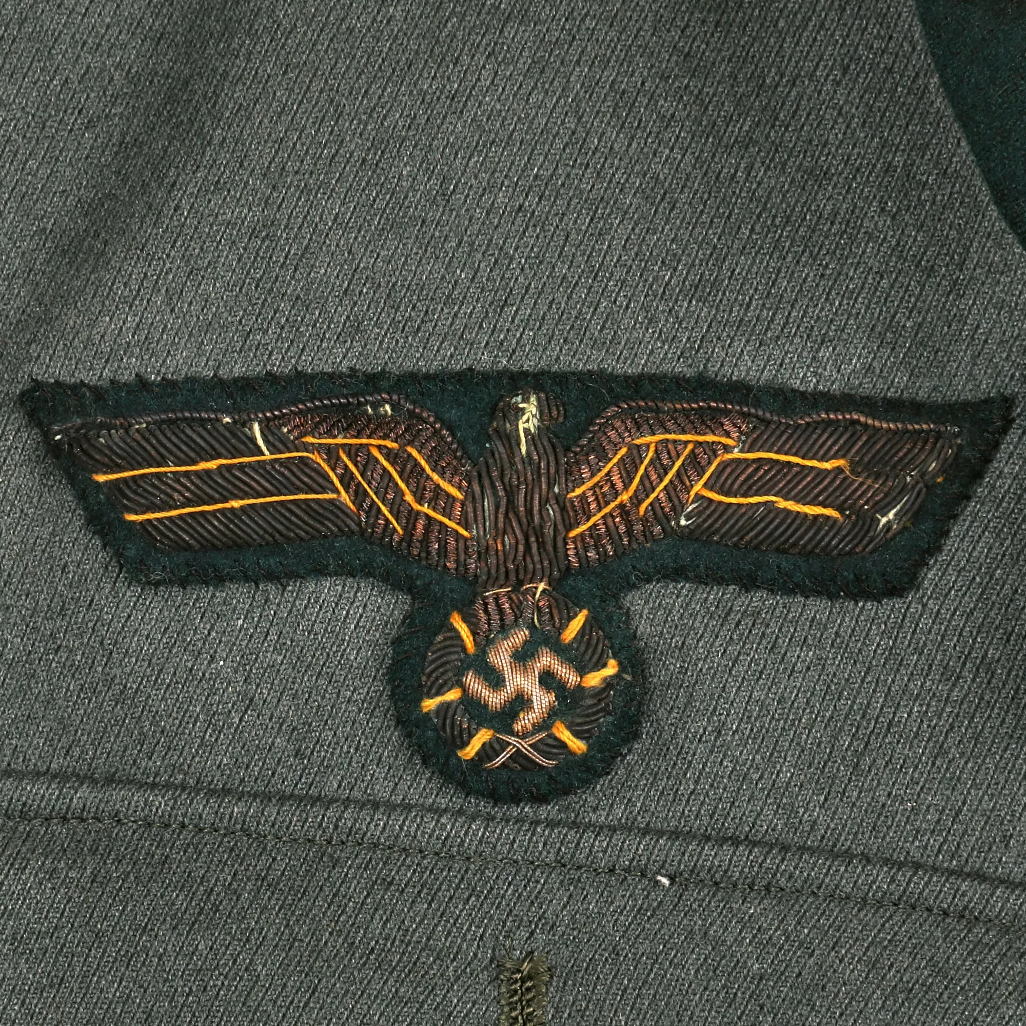 Original German WWII 20th Panzer Division and VII Panzerkorps Commander General der Panzertruppen Mortimer von Kessel Uniform Set - Formerly Part of the A.A.F. Tank Museum