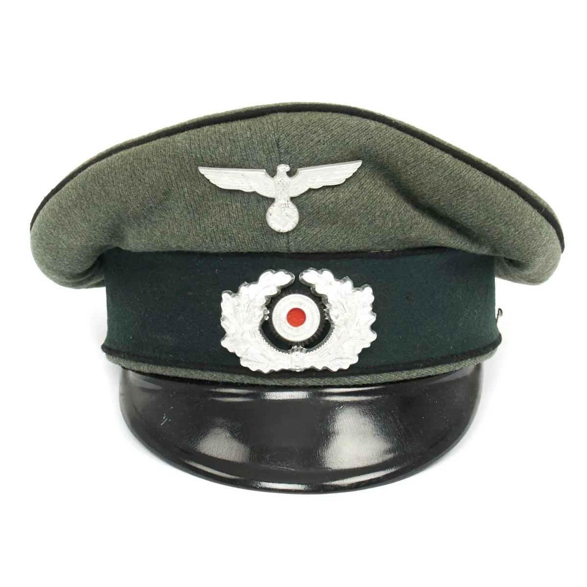 Original German WWII Pioneer NCO Visor Cap - Dated 1942