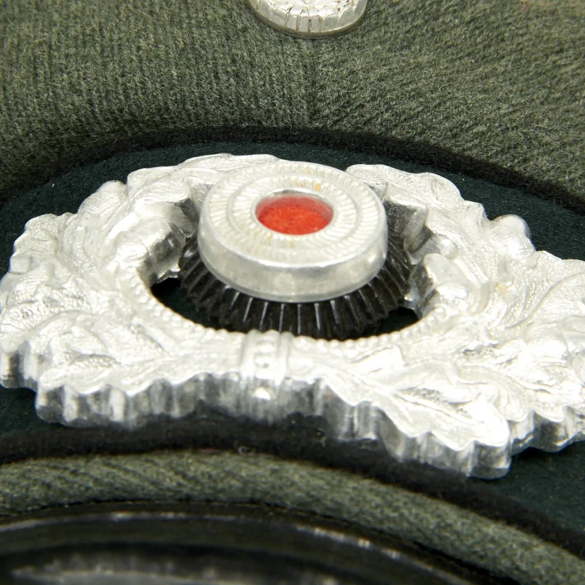 Original German WWII Pioneer NCO Visor Cap - Dated 1942
