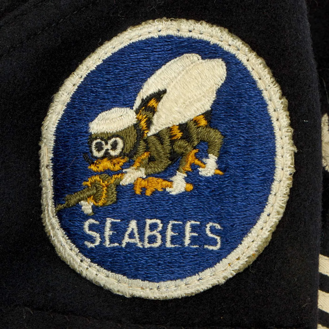 Original U.S. WWII Navy Seabee First Class Motor Machinist Mate Crackerjack Uniform - As Seen in Book