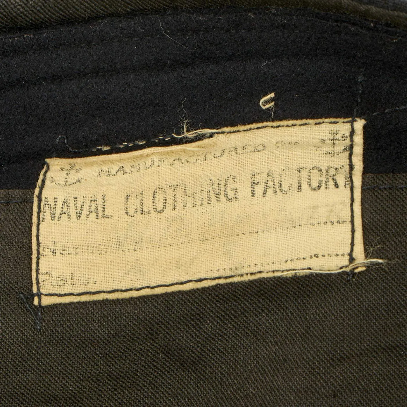 Original U.S. WWII Navy Seabee First Class Motor Machinist Mate Crackerjack Uniform - As Seen in Book