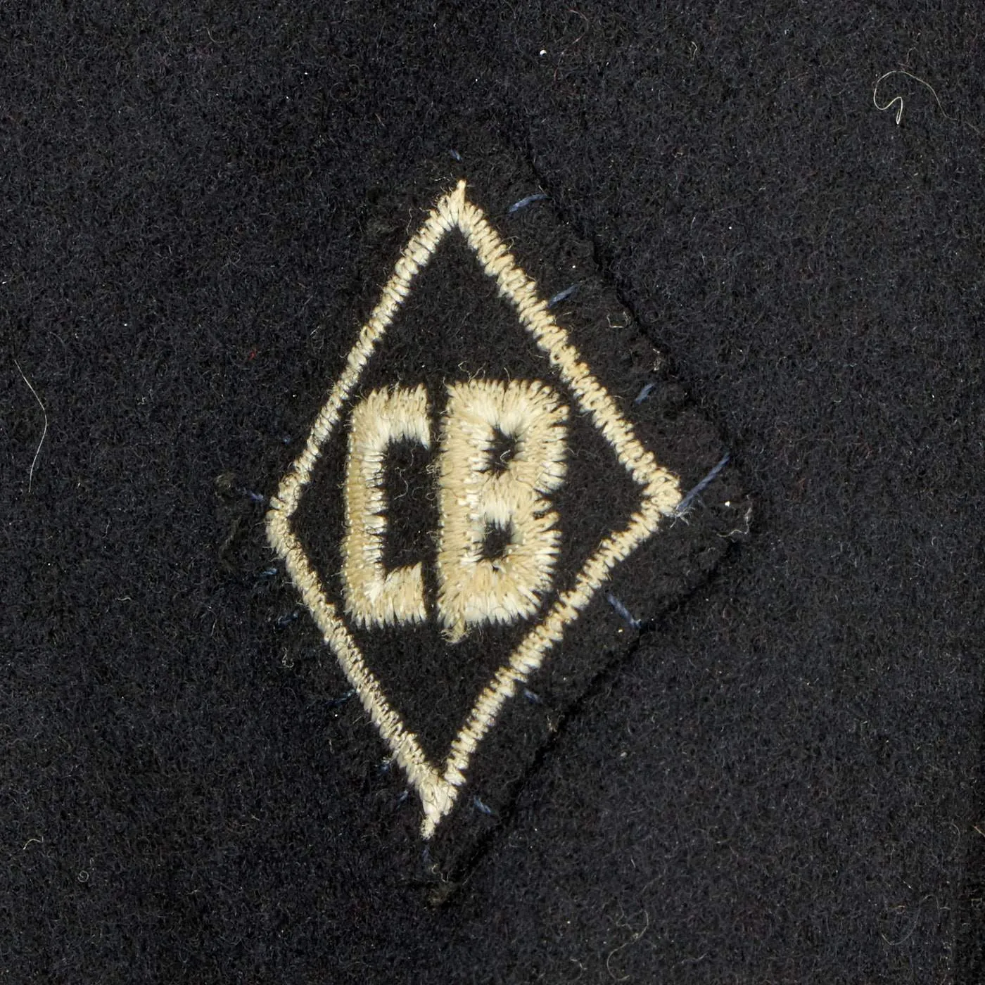 Original U.S. WWII Navy Seabee First Class Motor Machinist Mate Crackerjack Uniform - As Seen in Book