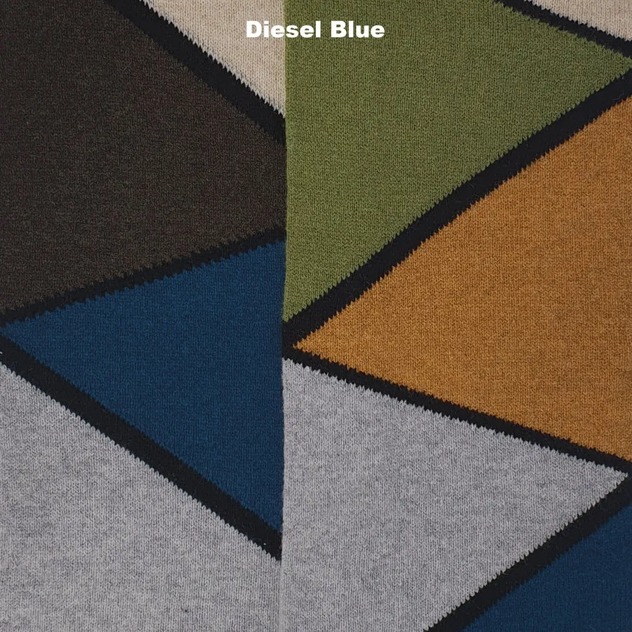 Otto & Spike Bauhaus Scarf - Diesel Blue