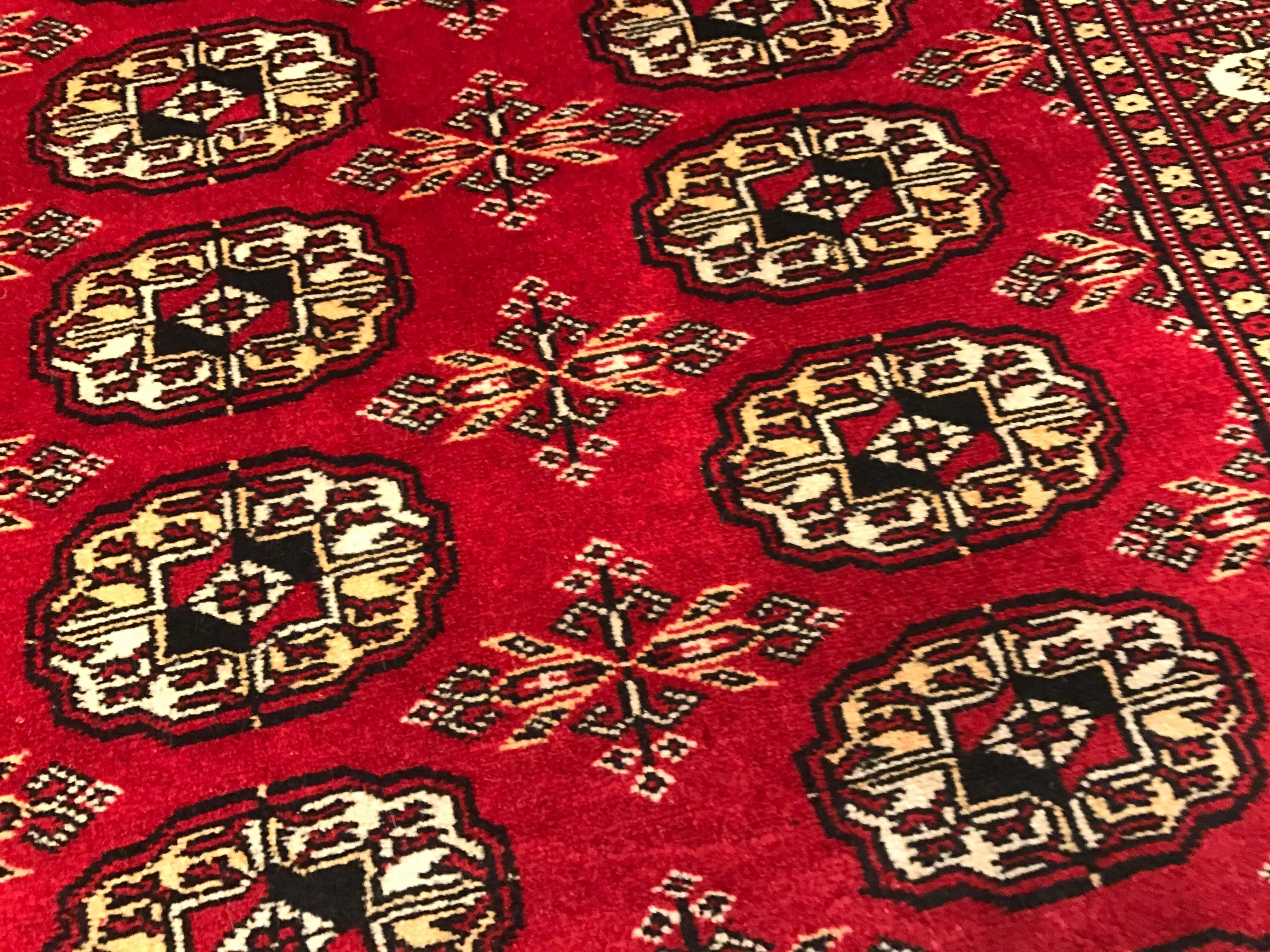 Pakistan Bokahra Hand Knotted Wool 3X10
